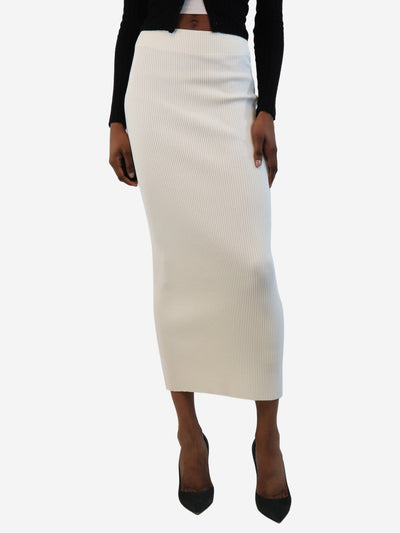 Cream ribbed midi skirt - size XS Skirts Vince 