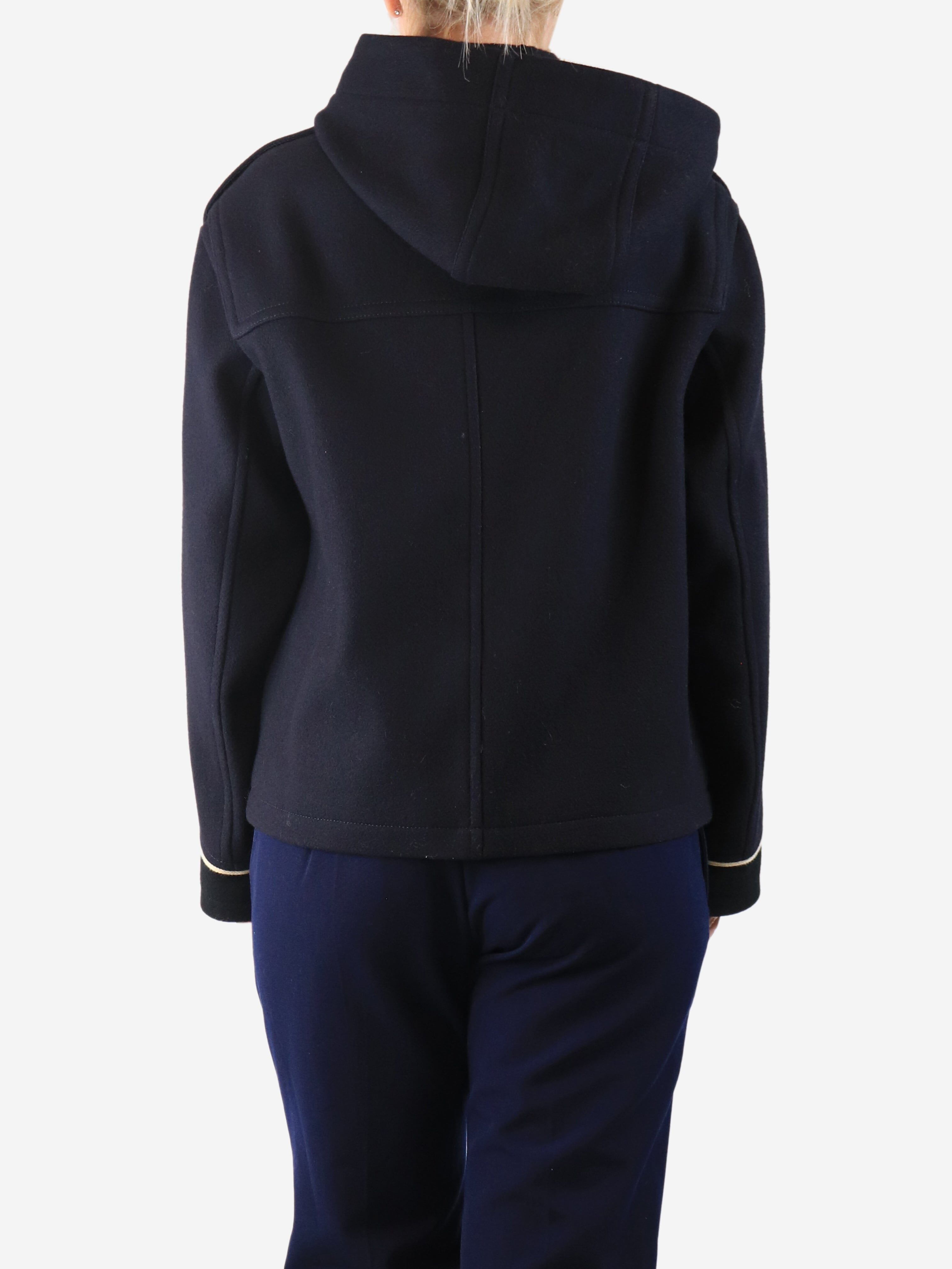 Navy hooded duffle peacoat - size UK 8 Coats & Jackets The Kooples 