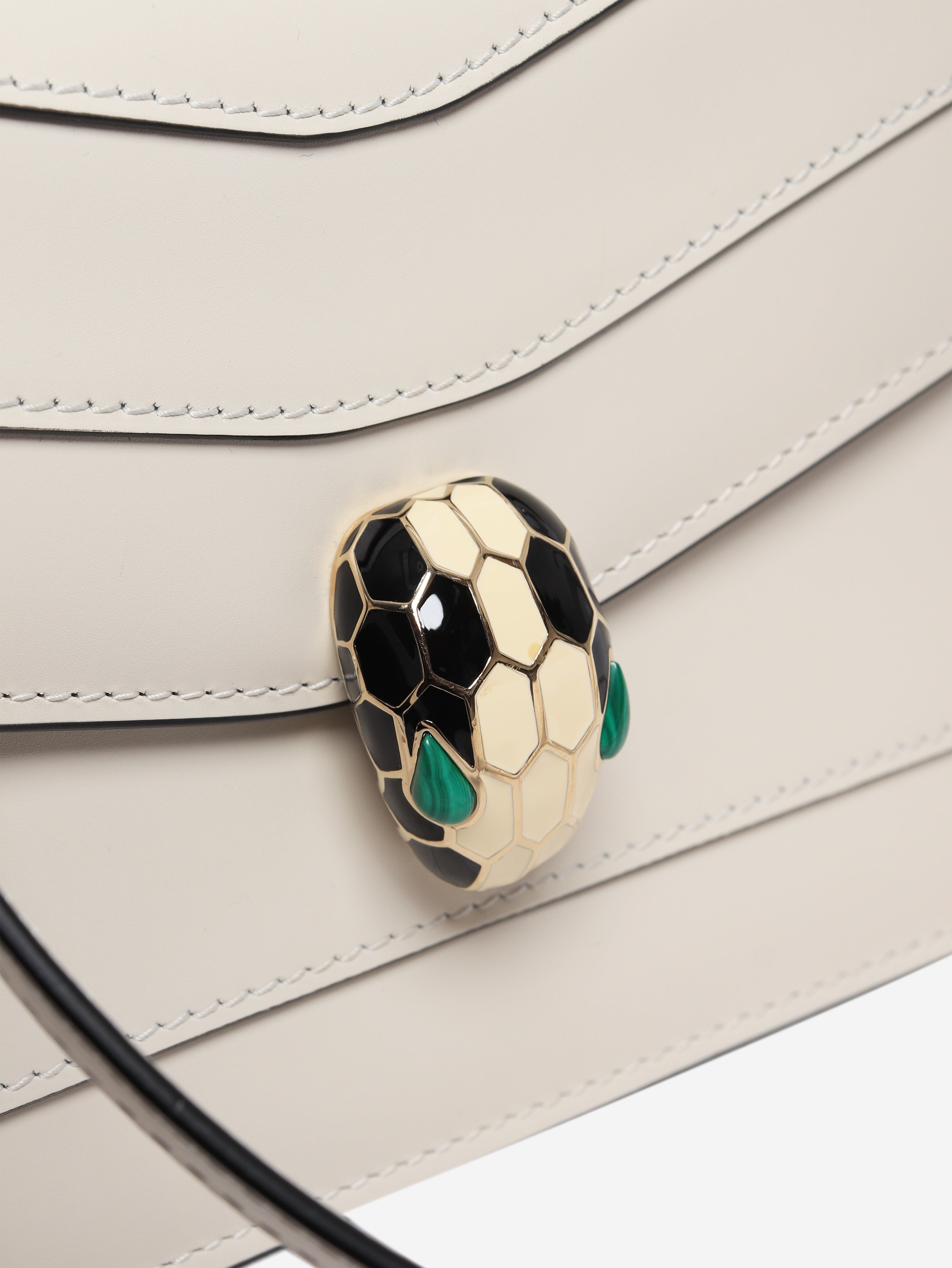 Ivory Serpenti Forever crossbody bag