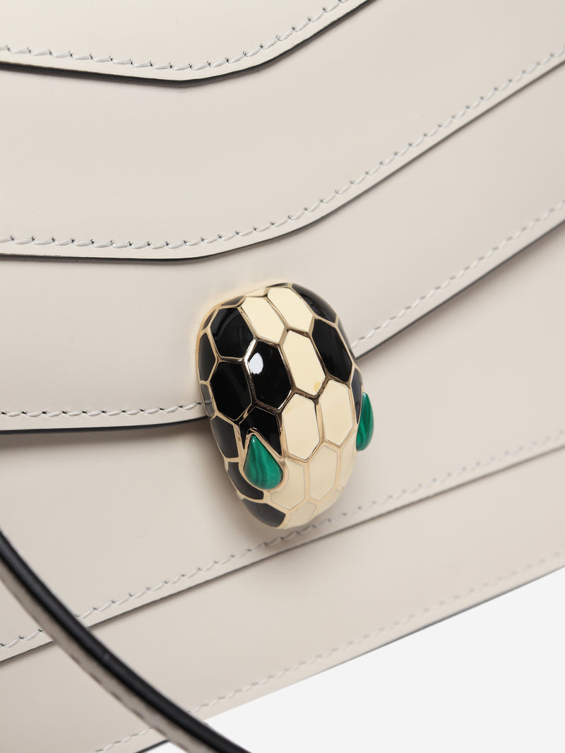 Ivory Serpenti Forever crossbody bag