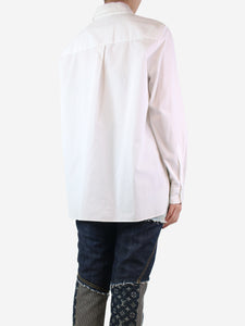 Tod's White cotton shirt - size UK 10