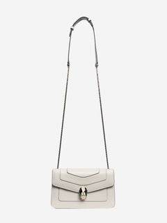Ivory Serpenti Forever crossbody bag