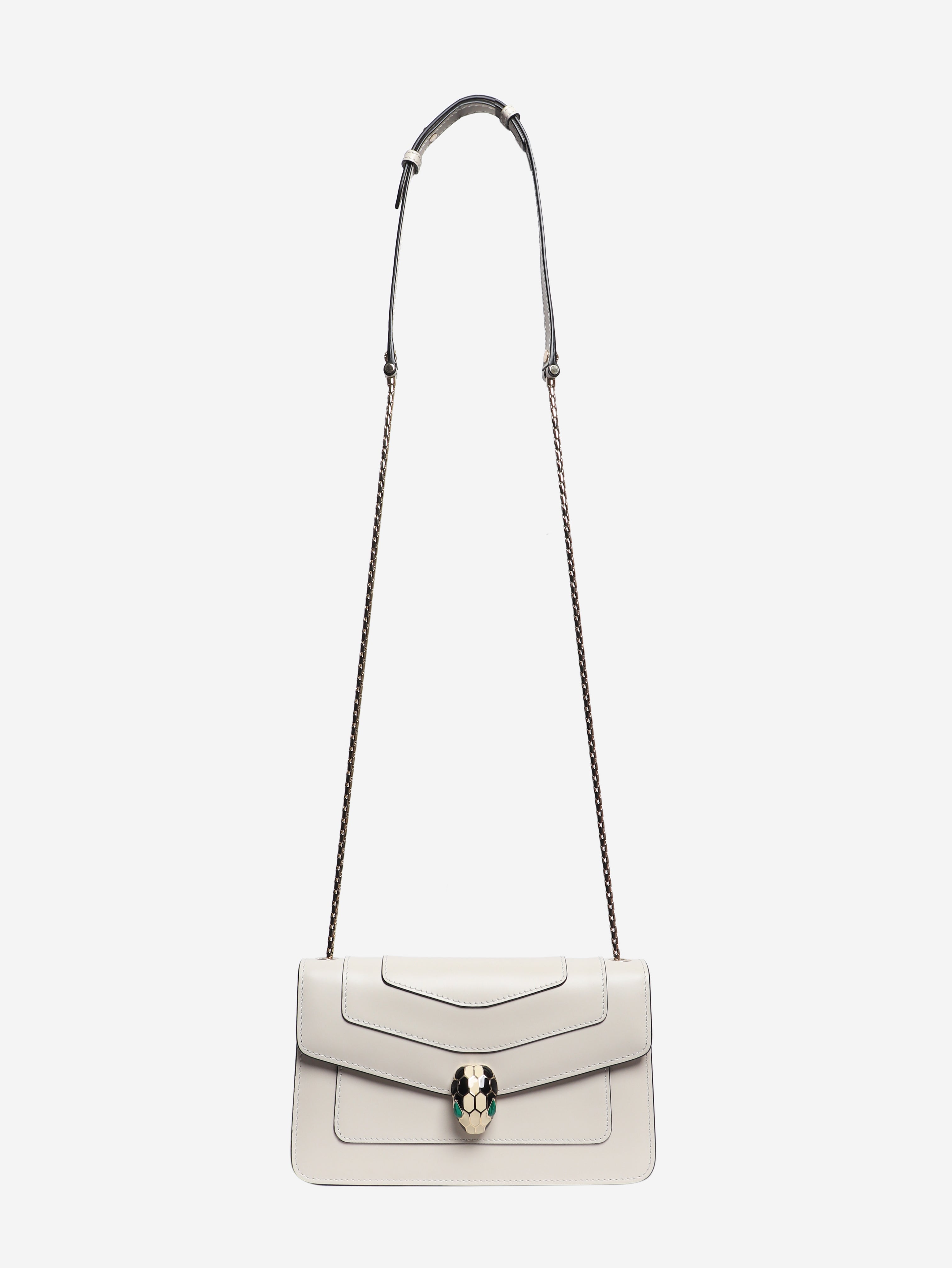 Ivory Serpenti Forever crossbody bag