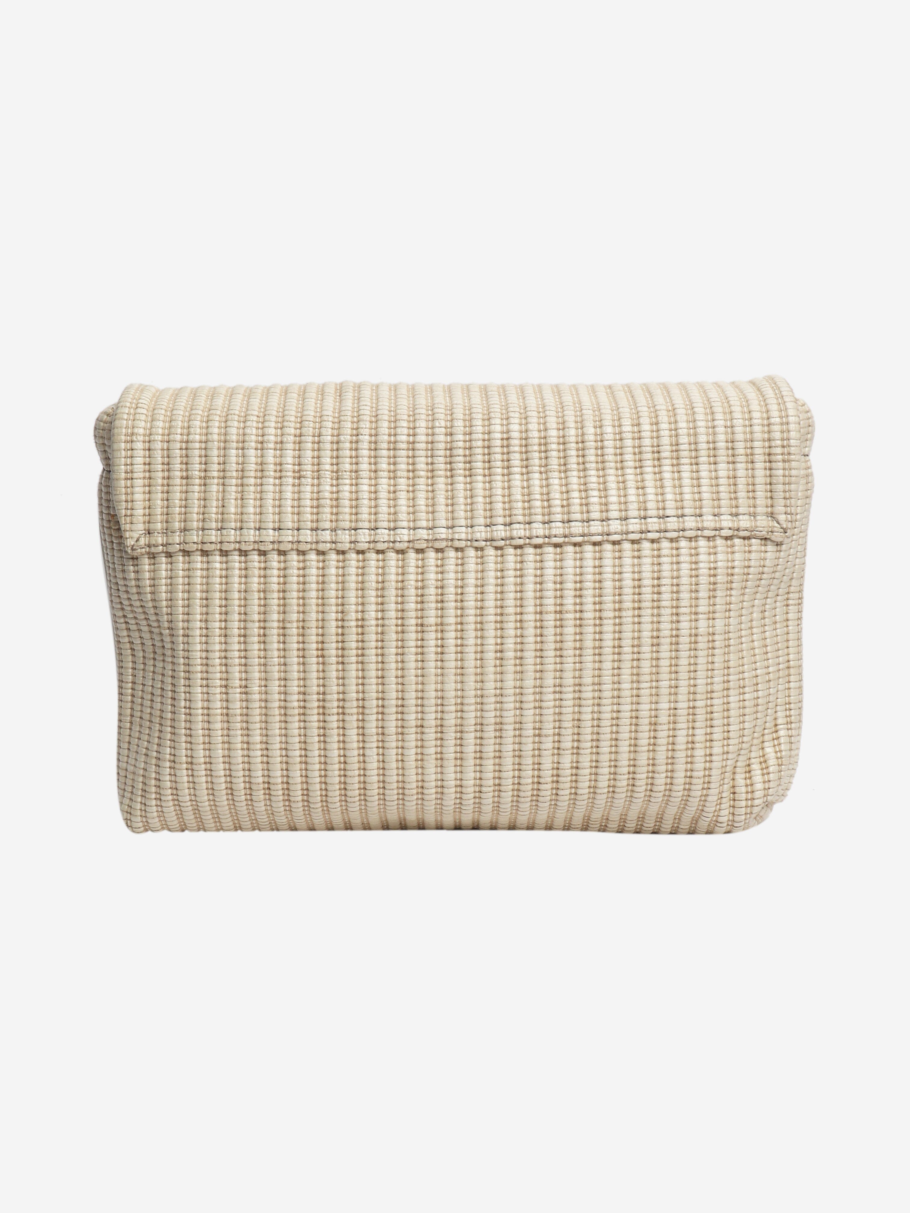 Beige woven clutch bag Clutch bags Dolce & Gabbana 