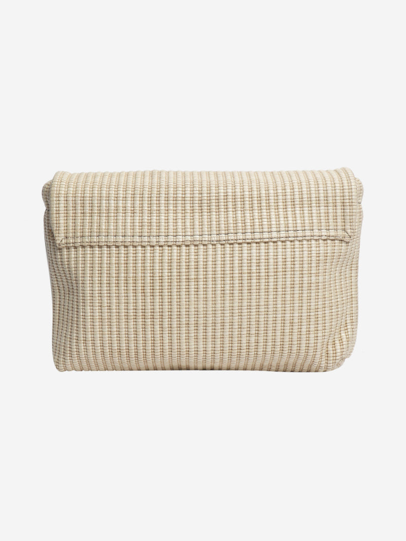 Beige woven clutch bag Clutch bags Dolce & Gabbana 