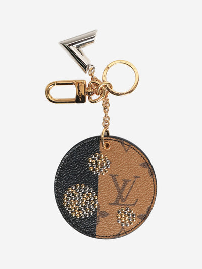 Multicolour Reverse Monogram Night Light keychain Keyrings Louis Vuitton 