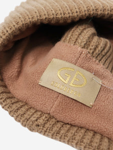 Goldbergh Goldbergh Khaki beanie - size