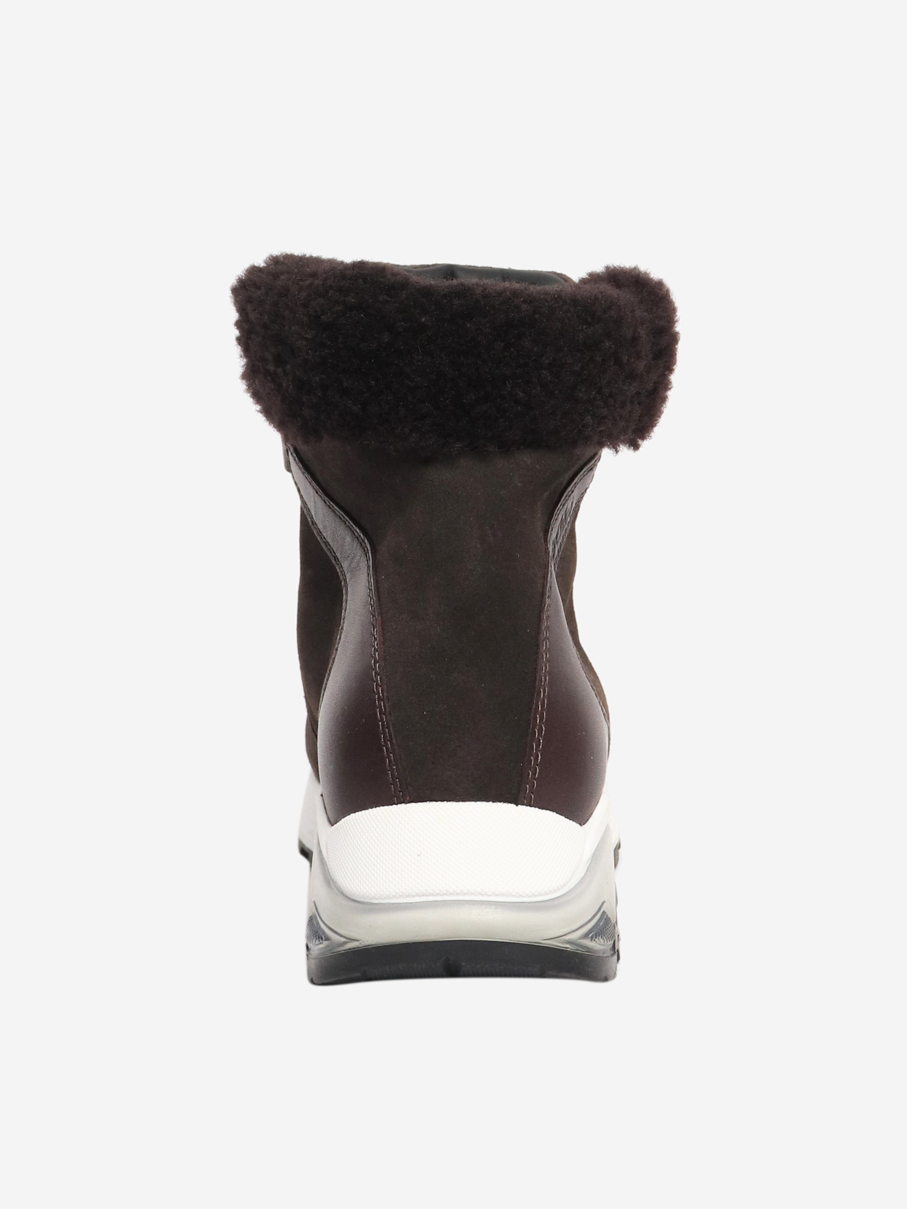 Brown suede ankle boots - size EU 37 Boots See By Chloe 