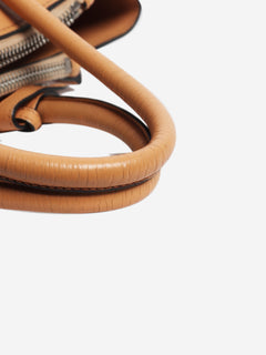 Tan Twin Pocket 2way bag