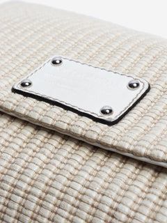Beige woven clutch bag Clutch bags Dolce & Gabbana 