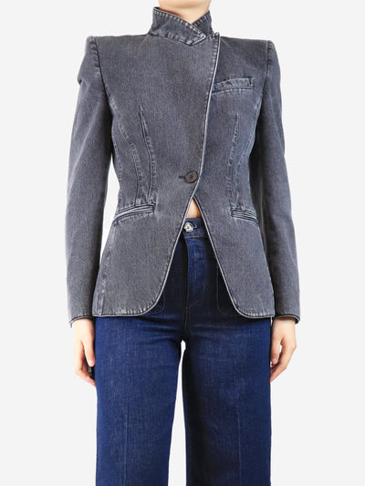 Dark grey denim jacket - size UK 8 Coats & Jackets McQueen 