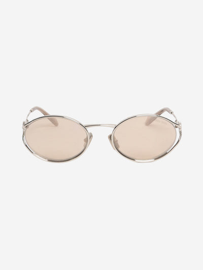 Silver oval sunglasses Sunglasses Miu Miu 