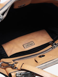 Tan Twin Pocket 2way bag