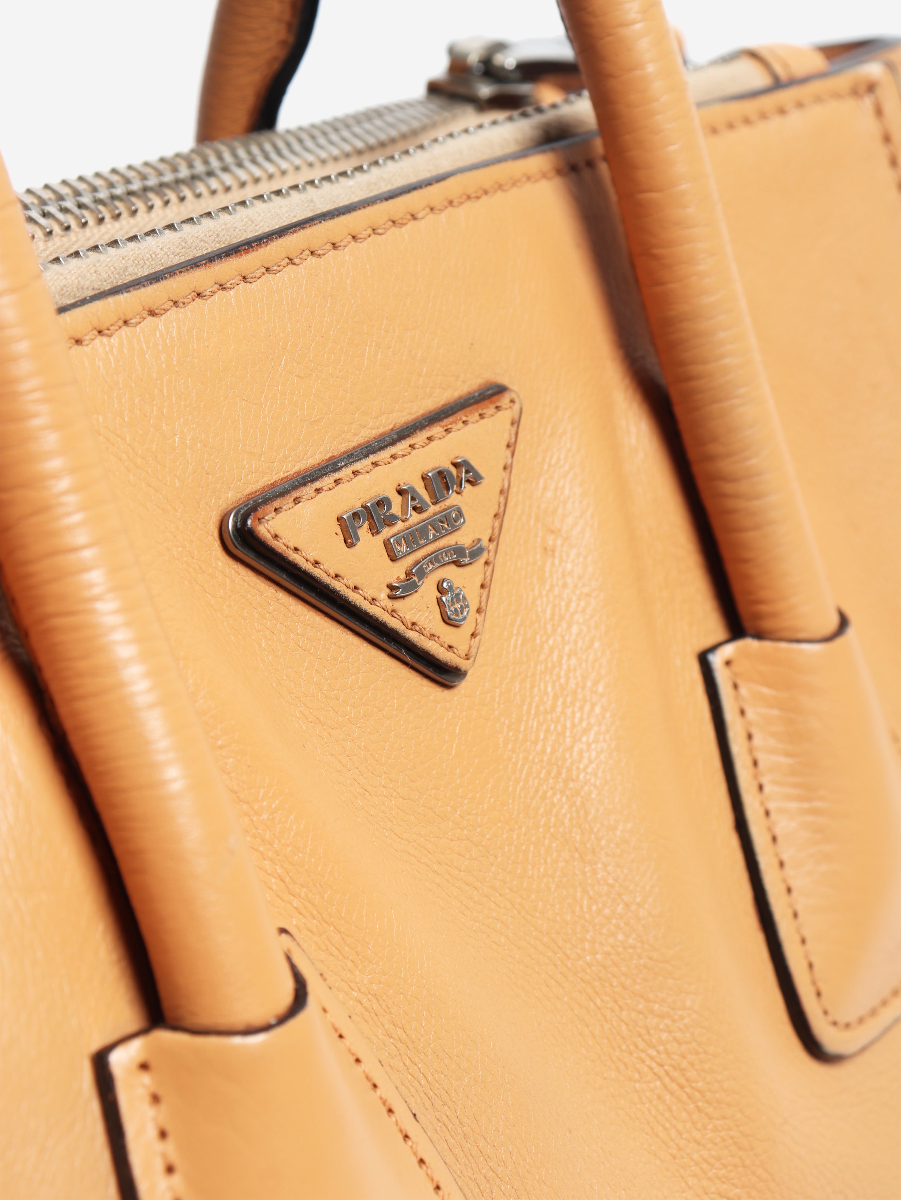 Tan Twin Pocket 2way bag