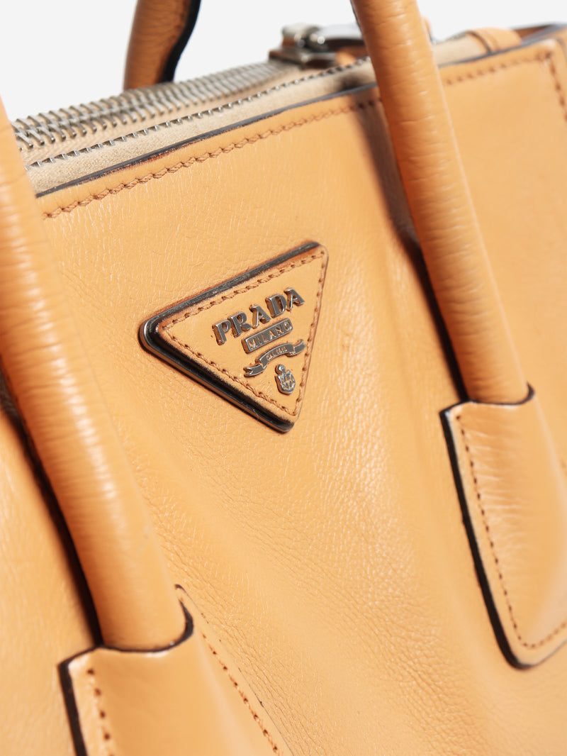 Tan Twin Pocket 2way bag