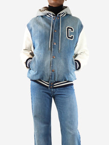 Celine Blue Loose teddy jacket - size M