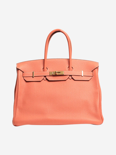 Crevette 2013 Birkin 35 Crevette in Clemence leather Top Handle Bags Hermes 