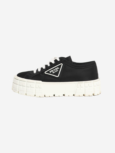 Black chunky platform trainers - size EU 39 (UK 6) Trainers Prada 