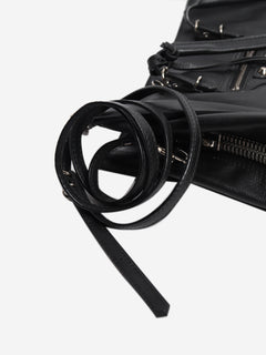Black Papier leather bag