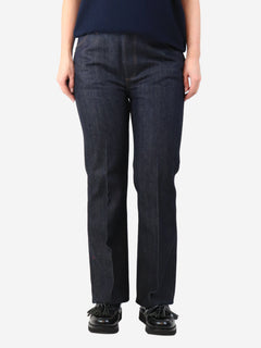 Indigo cashmere-blend jeans - size UK 12 Trousers Loro Piana 
