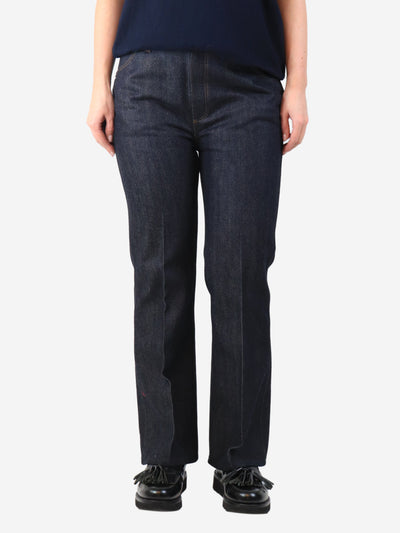 Indigo cashmere-blend jeans - size UK 12 Trousers Loro Piana 