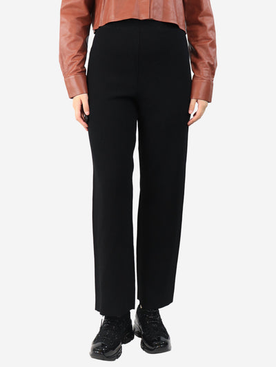 Black high waist stretch trousers - size S Trousers Nanushka 