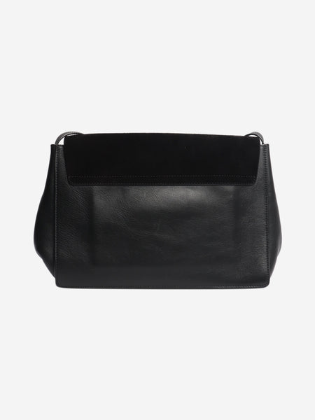 Black Faye suede-leather bag product image