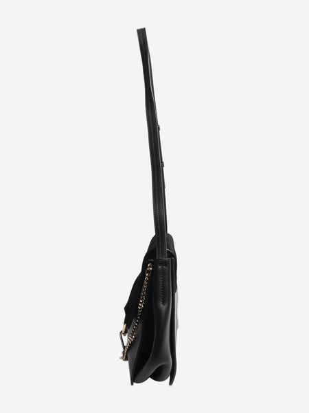 Black Faye suede-leather bag alternate image