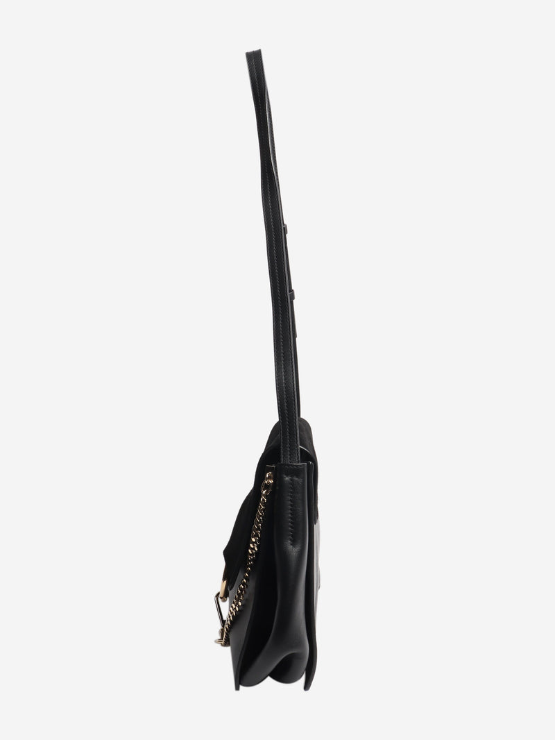 Black Faye suede-leather bag Shoulder bags Chloe 
