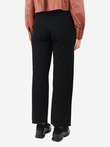 Nanushka Black high waist stretch trousers - size S