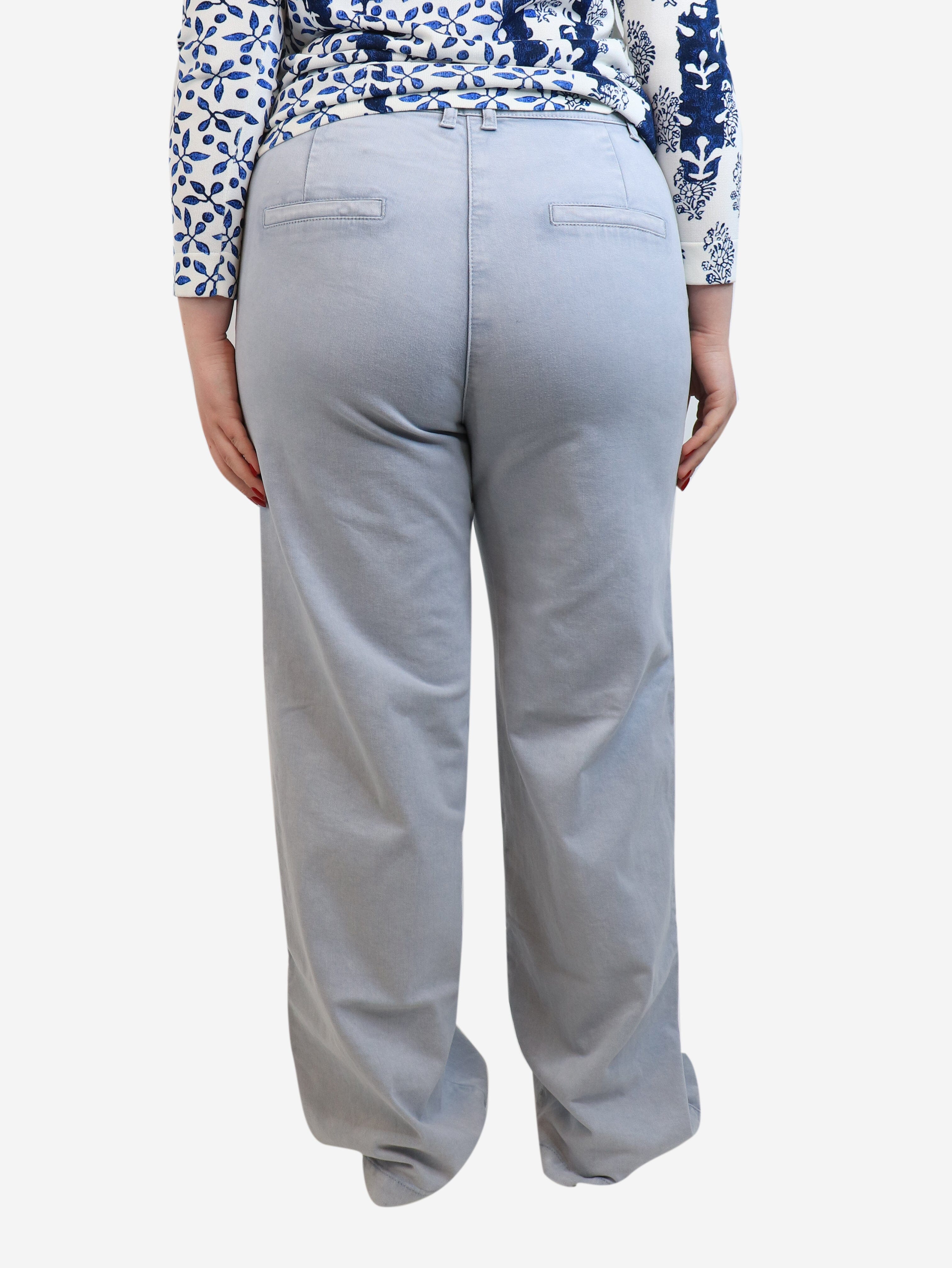Blue Rose trousers - size L Trousers Beaumont 