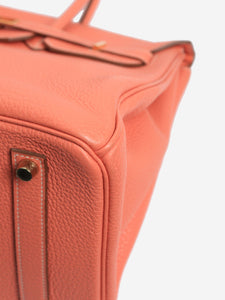 Hermes Crevette 2013 Birkin 35 Crevette in Clemence leather
