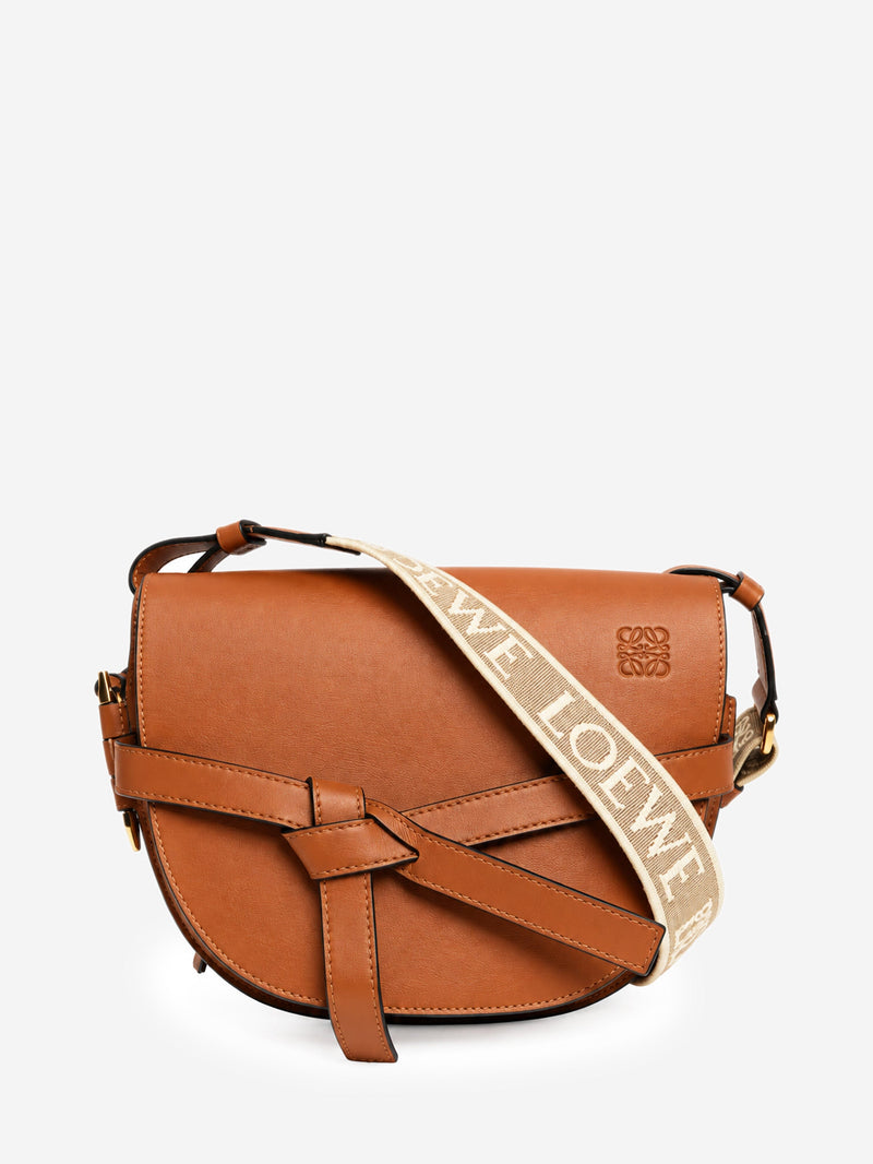 Brown leather Gate crossbody bag Shoulder bags Loewe 