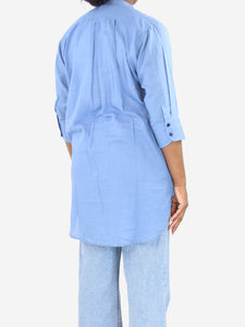 Aboydbazaar Blue embroidered tunic - One size