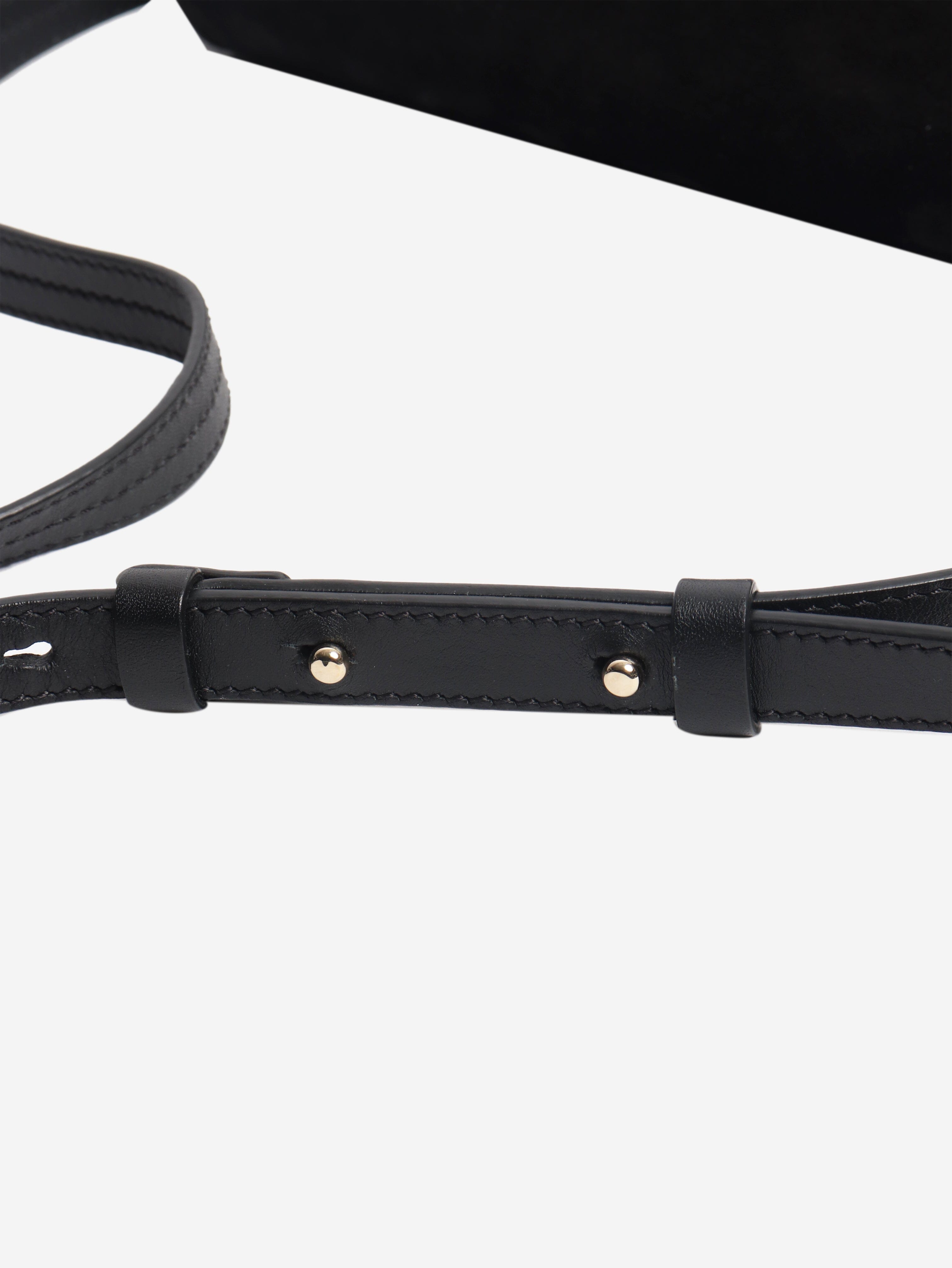 Black Faye suede-leather bag Shoulder bags Chloe 