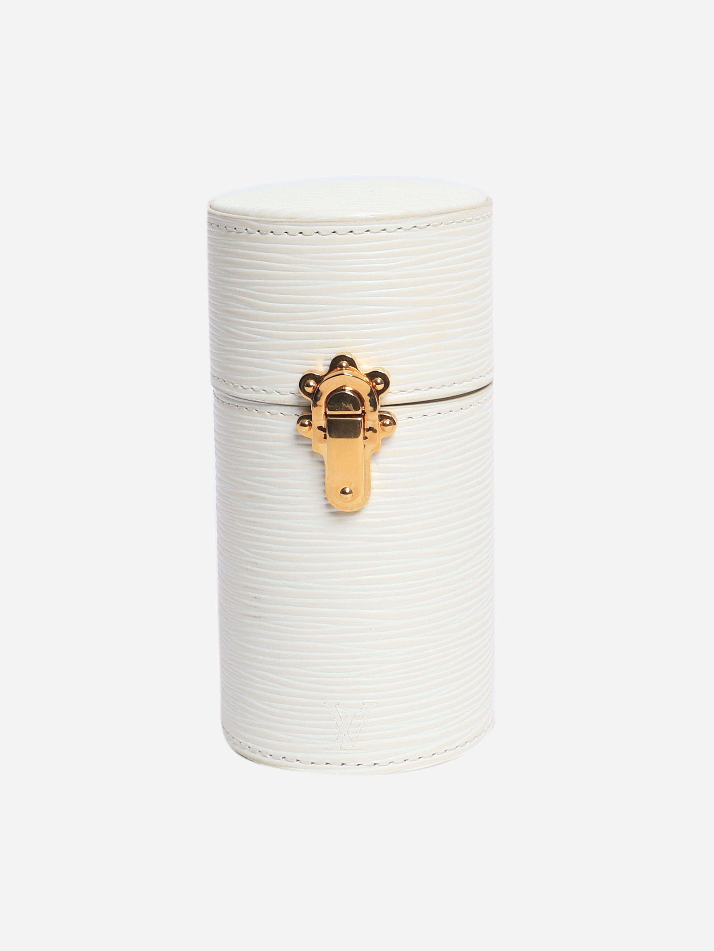 White 200ml travel case Luggage & Travel Bags Louis Vuitton 
