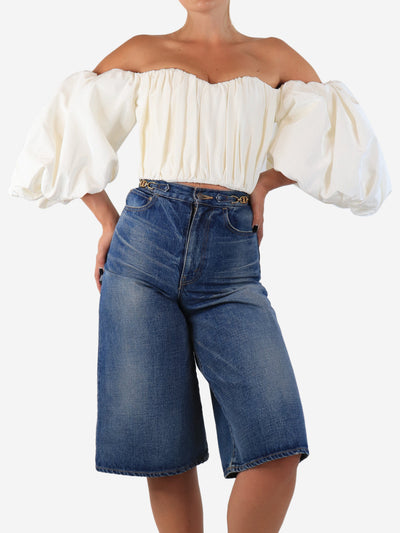 Ivory Lady Chatterley top - size UK 8 Tops Ellery 