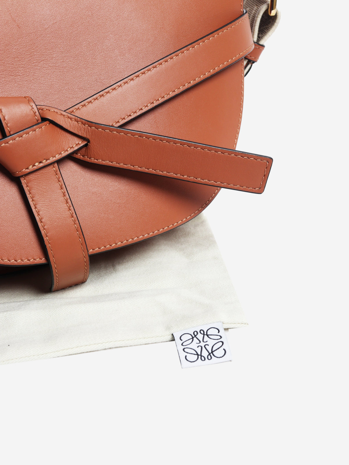 Brown leather Gate crossbody bag Shoulder bags Loewe 