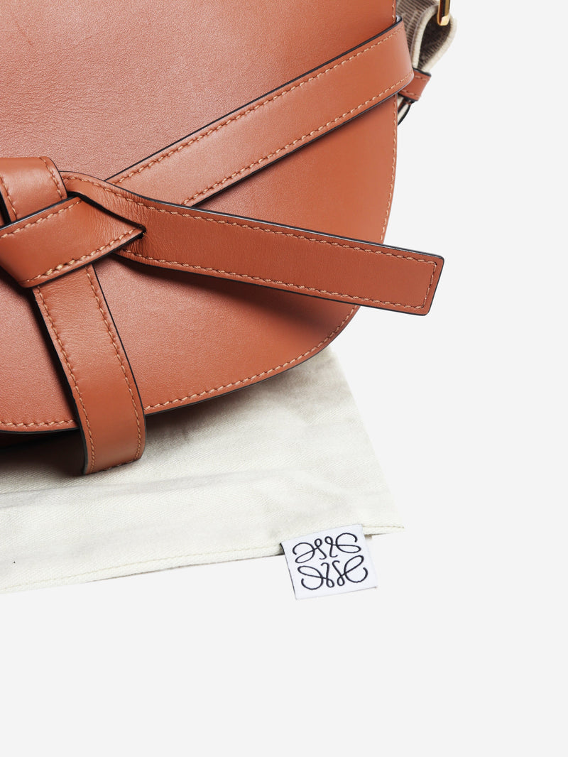 Brown leather Gate crossbody bag Shoulder bags Loewe 