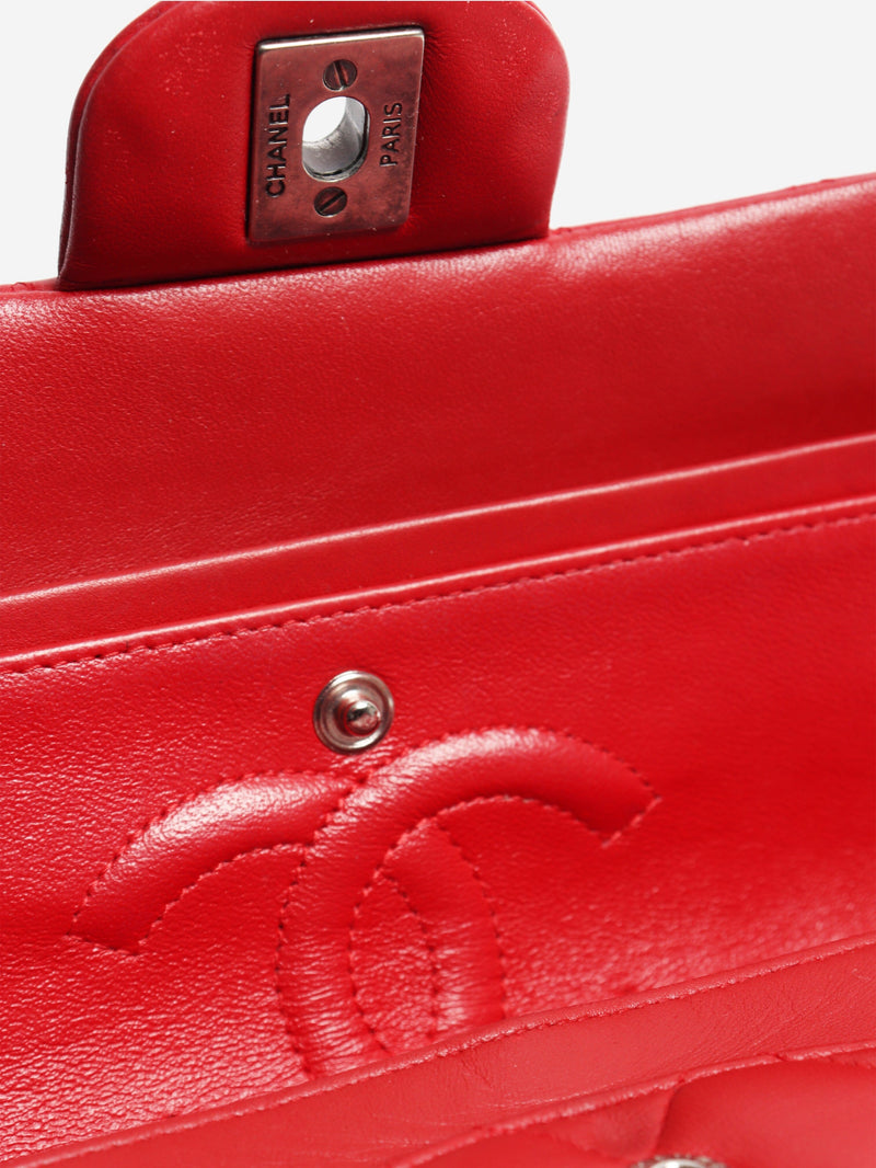 Red 2014 classic double flap bag Shoulder bags Chanel 
