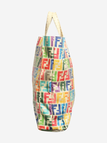 Multicoloured tote bag alternate image