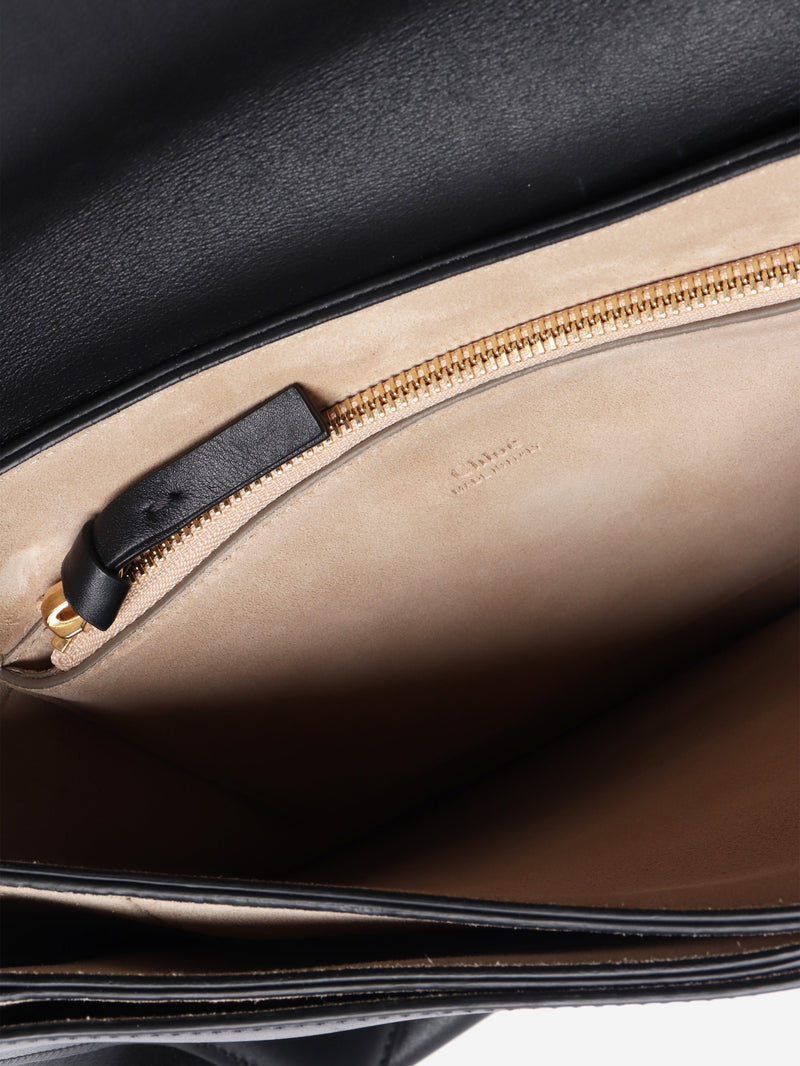Black Faye suede-leather bag Shoulder bags Chloe 