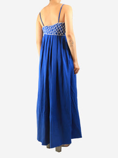 Blue fish-top maxi dress - size M Dresses Farm Rio 