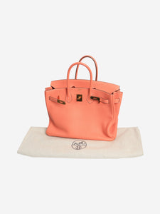 Hermes Crevette 2013 Birkin 35 Crevette in Clemence leather