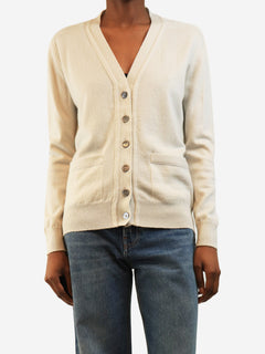 Neutral cashmere cardigan - size XS Knitwear Crimson 