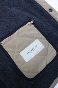 Burberry Beige quilted coat - size M