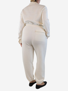 Varley Cream Jessie jumpsuit - size L