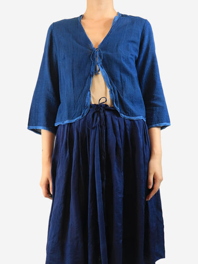 Navy lightweight cotton jacket - size Coats & Jackets Dosa 