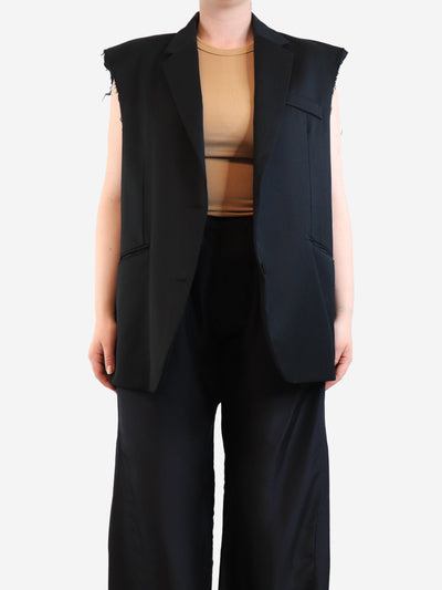 Black sleeveless jacket - size Coats & Jackets The Frankie Shop 