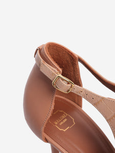 Malone Souliers Neutral lace up heels - size EU 40 (UK 7)